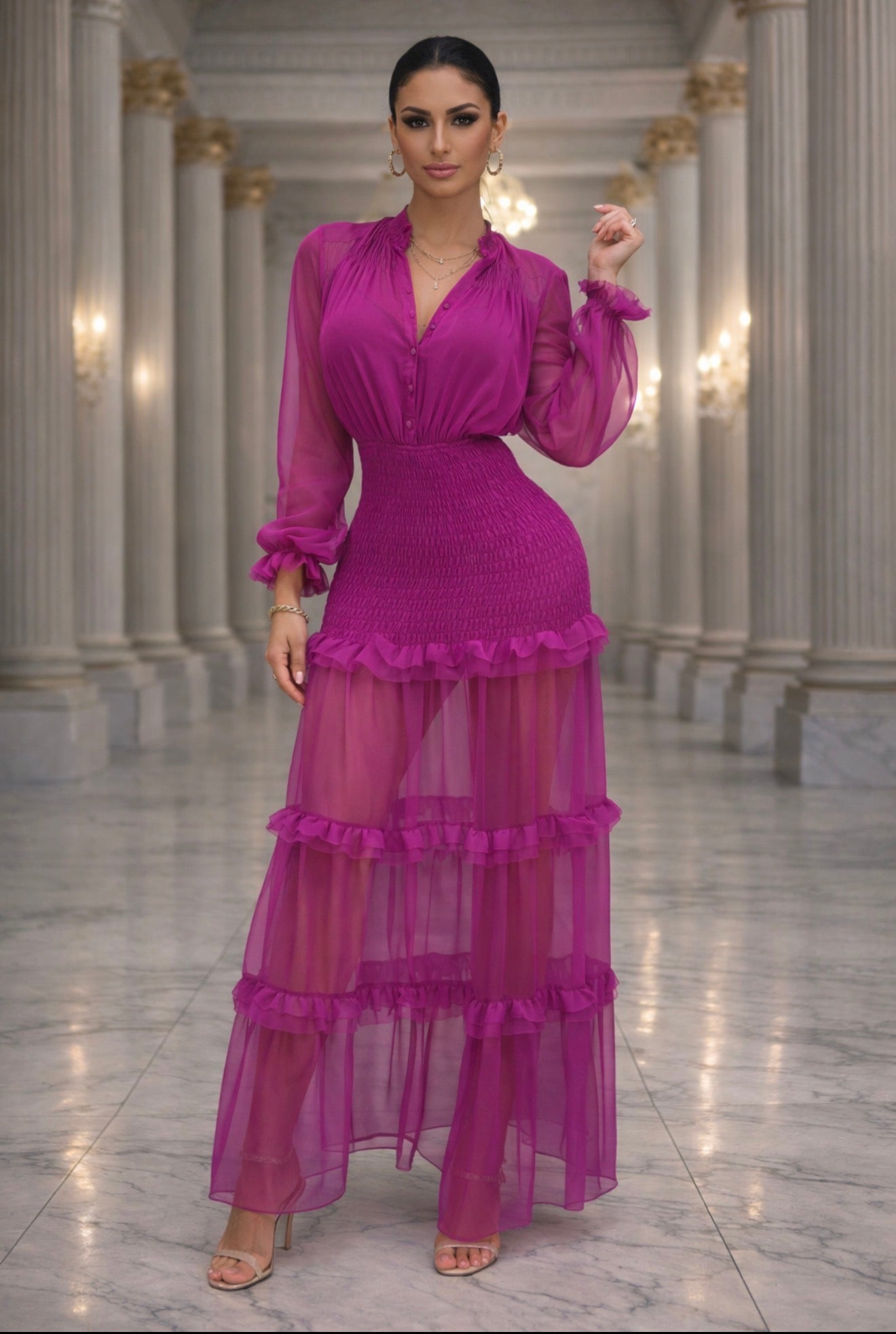 Glamour Maxi Dress