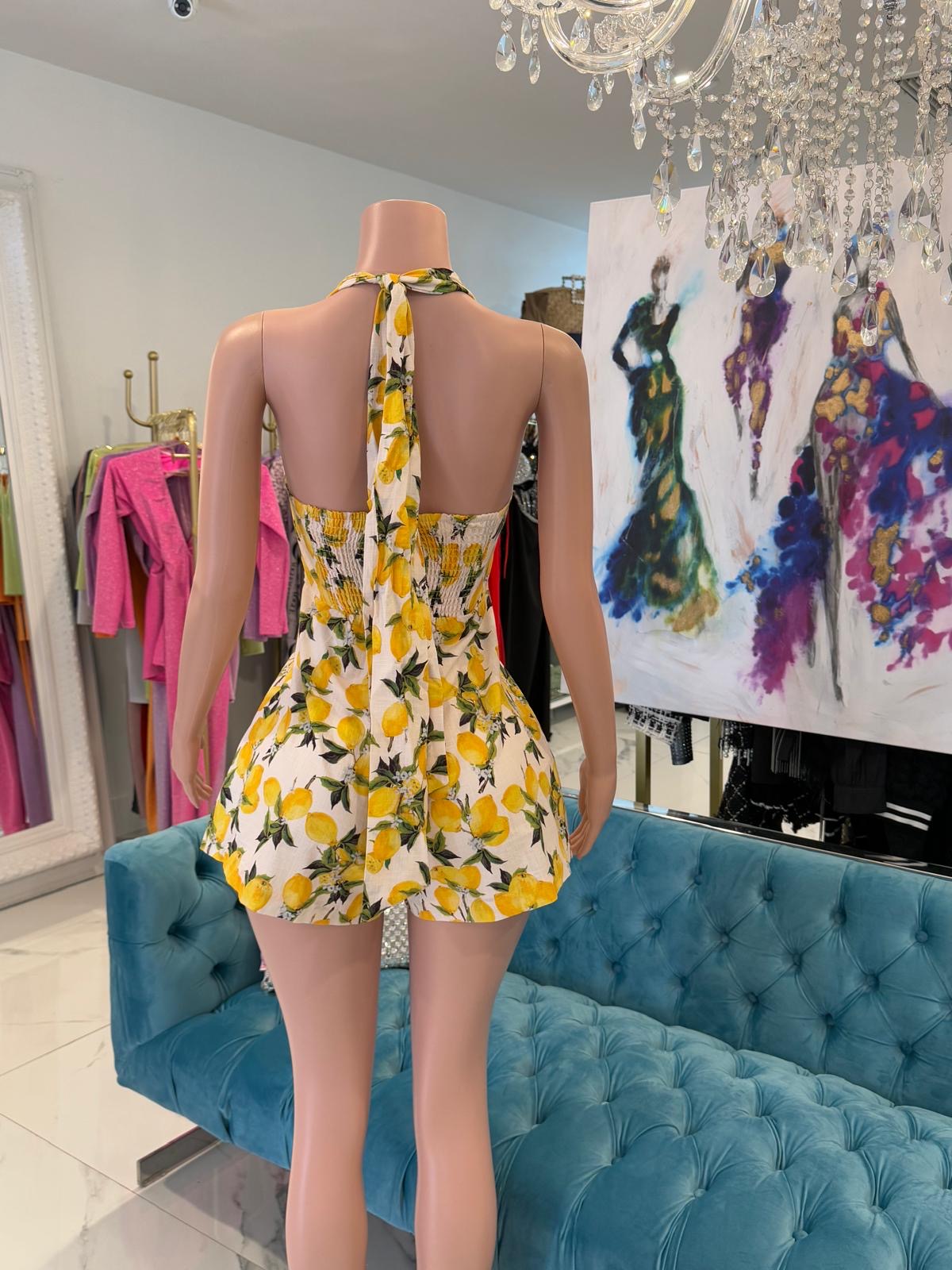 Lemon Romper