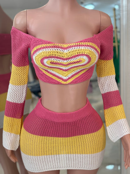 Summer Time Skirt Set