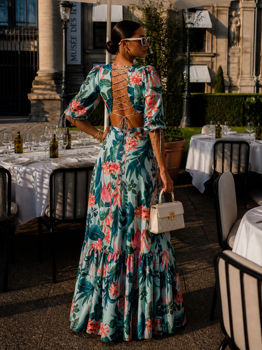 You Know Me Baby Maxi Dress Green