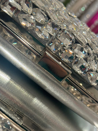 Match My Sparkle Purse Silver