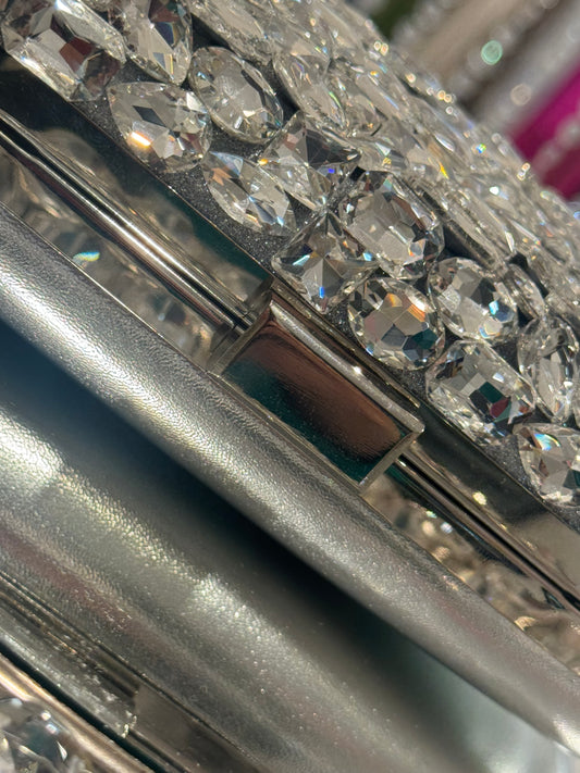 Match My Sparkle Purse Silver