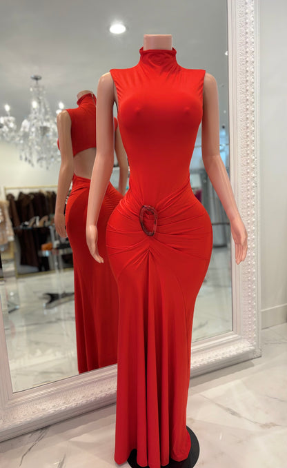love Maxi Dress Red