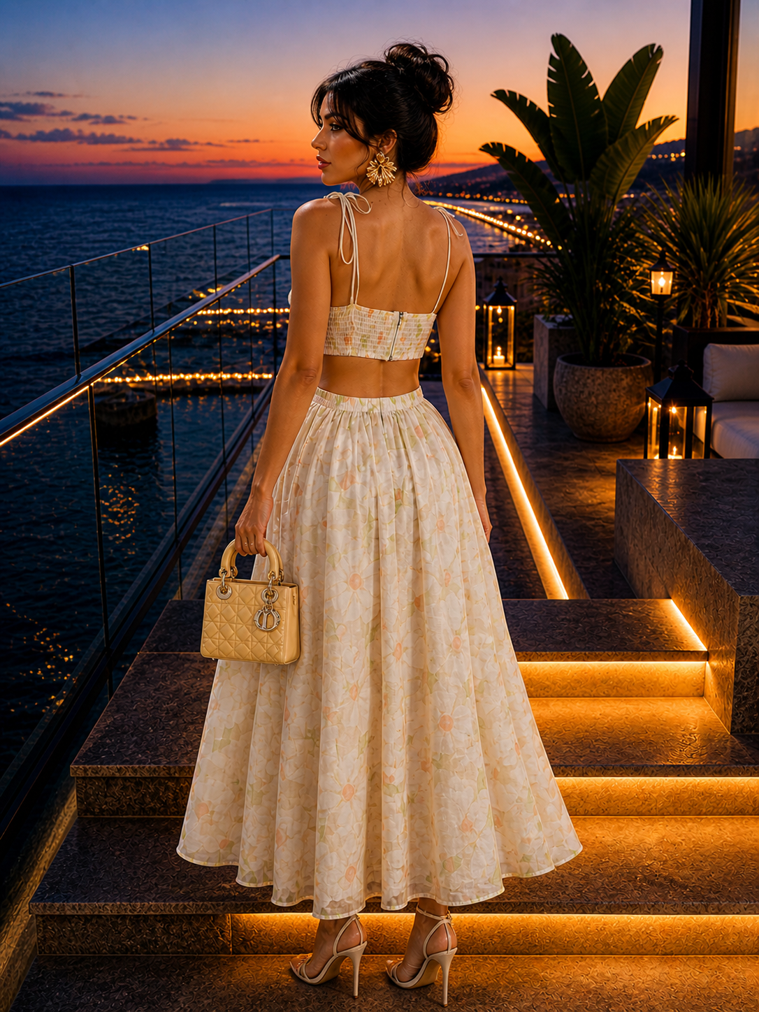 Just the Beginning Maxi Dress White