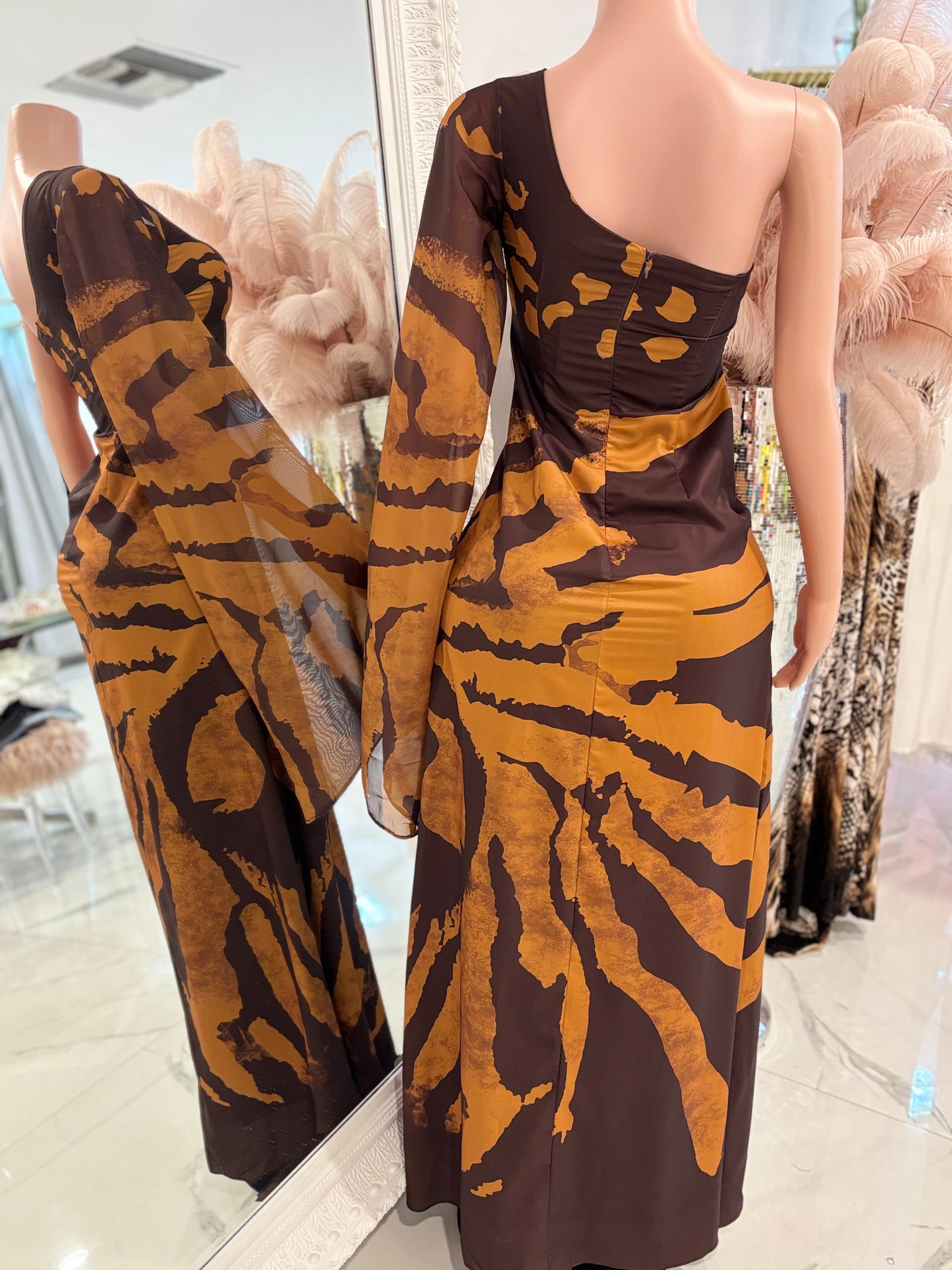 Don’t Forget Me Maxi Dress Brown