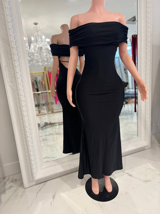 I Just Want Love Maxi Dress Black