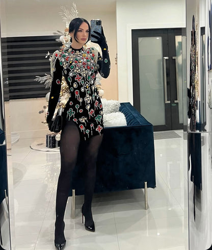 Inspirado en Kim Mini Dress