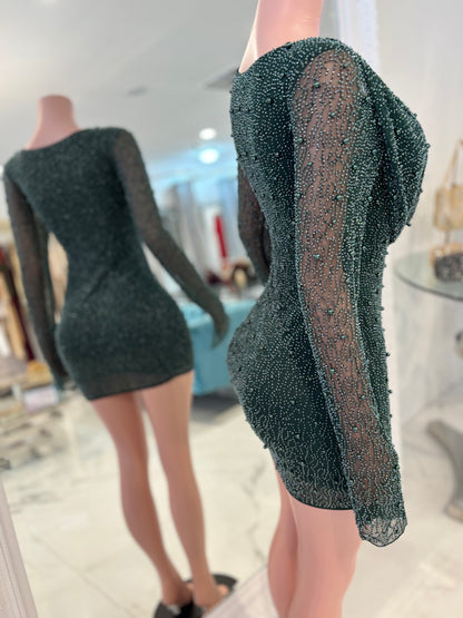 A New Look is Always Needed Mini Dress Green