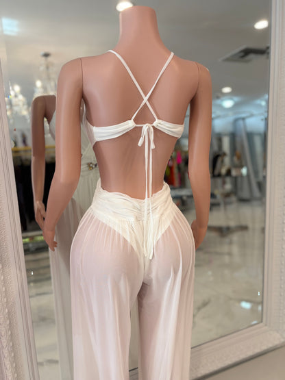 Soft Power Jumpsuit White