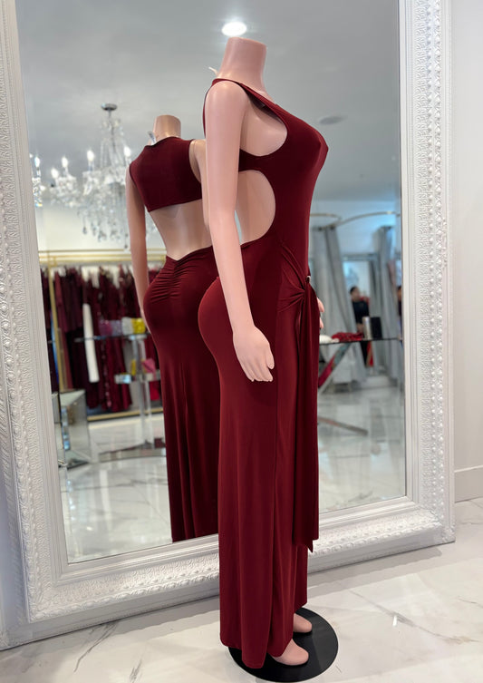 I´ll be the Very Best Maxi Dress Rojo Vino