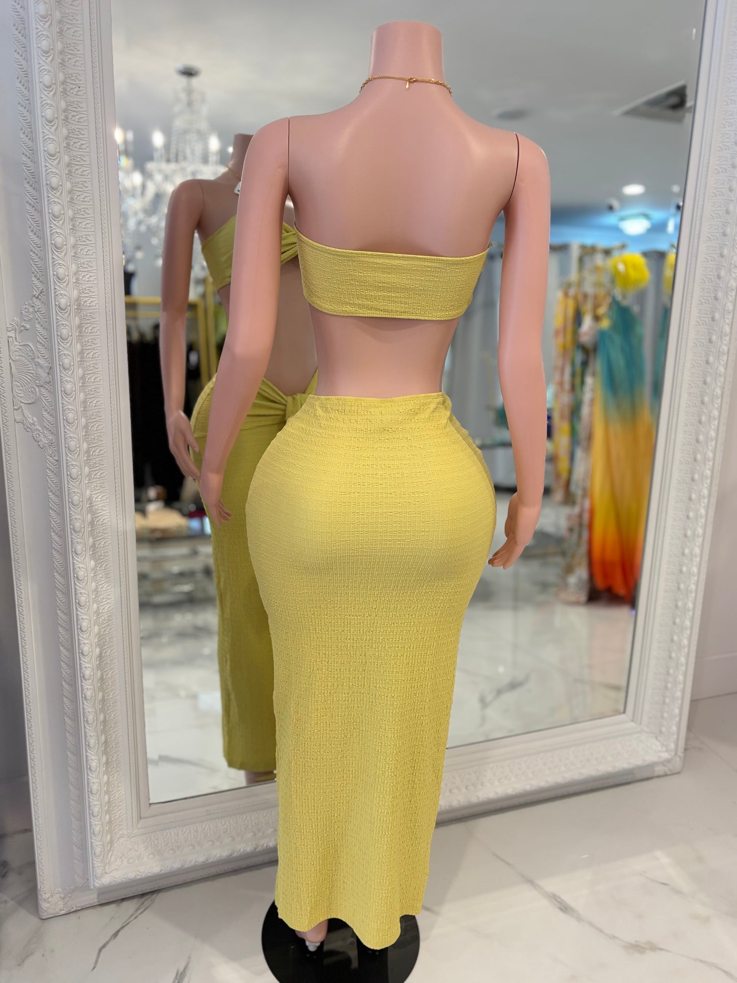 Net Intentions Skirt Set