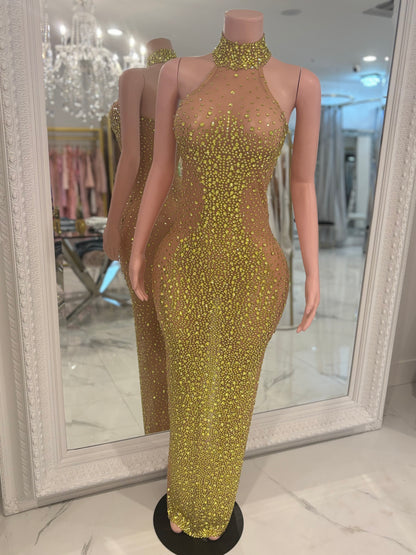 Living Life With Spark Maxi Dress Green