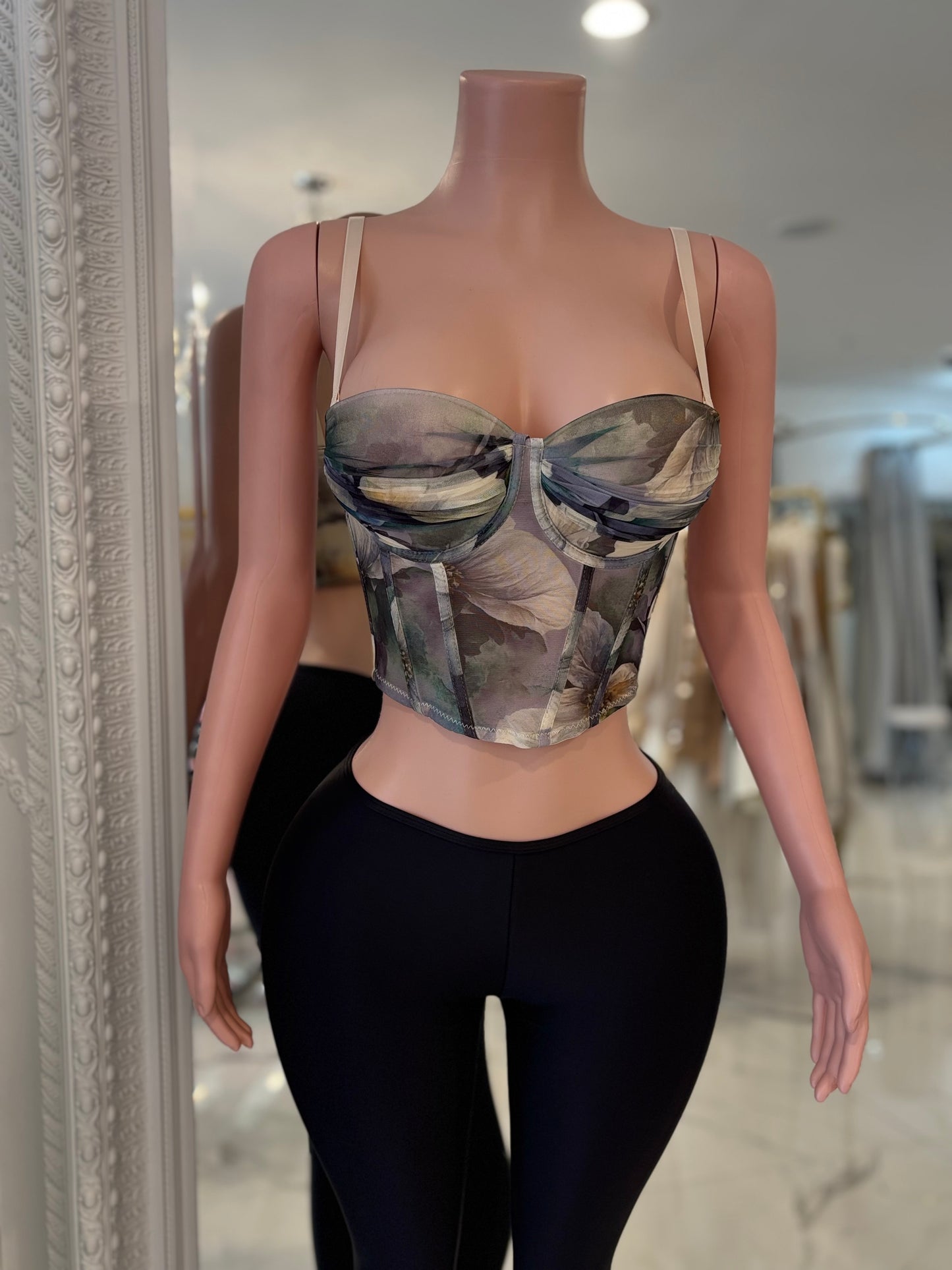 Floral Corset Top