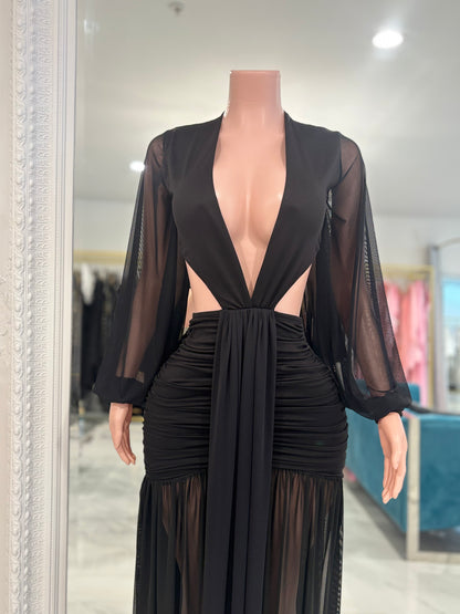 Sola Muse Maxi Dress Black
