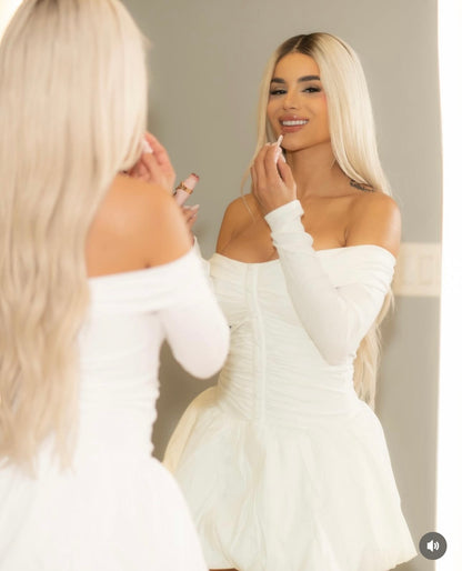 White party Mini Dress