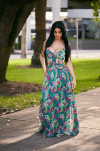 I’m Here For Spring Maxi Dress
