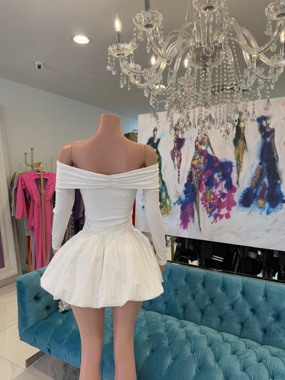 White party Mini Dress
