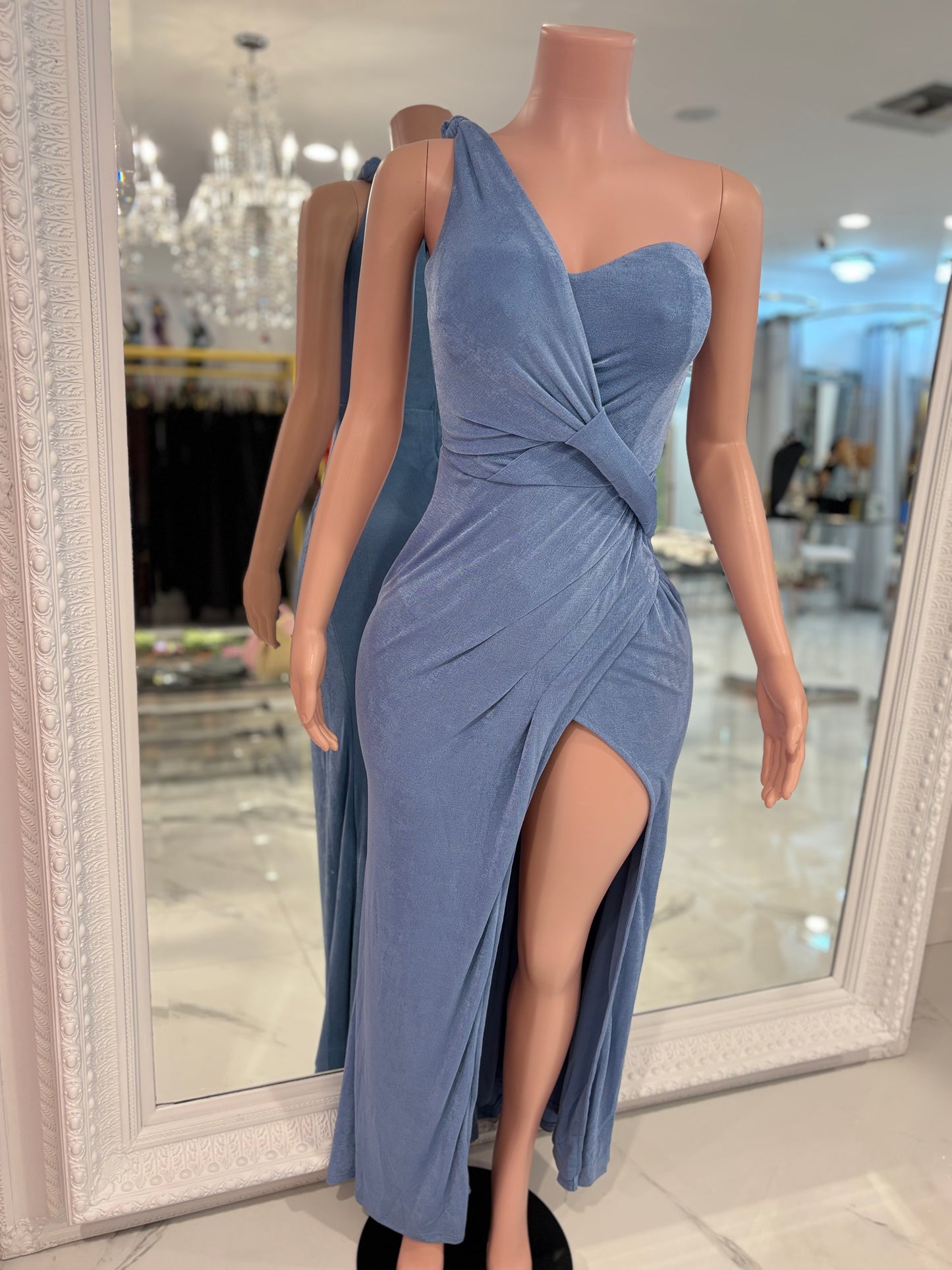 Baby Blue Maxi Dress