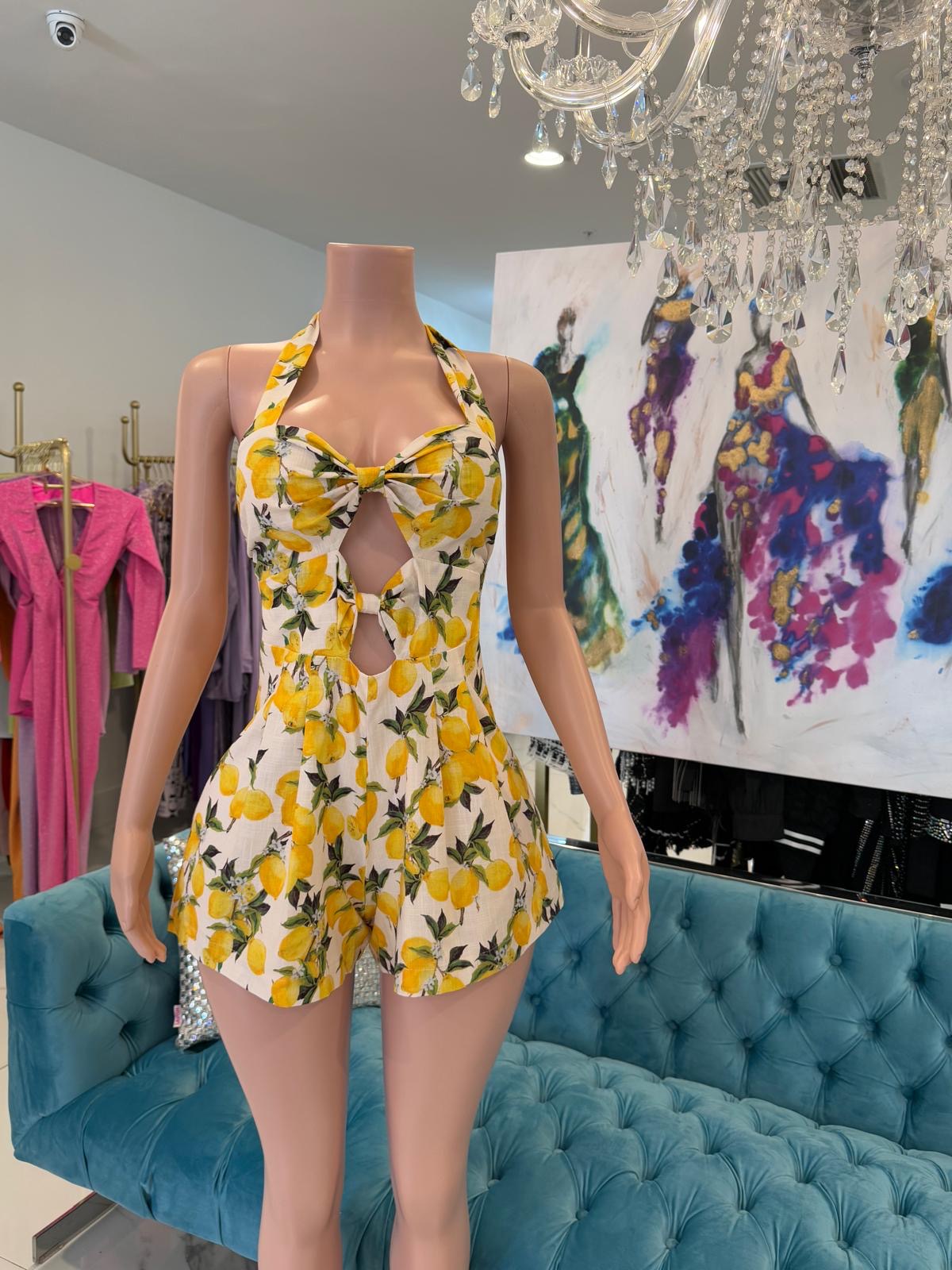 Lemon Romper