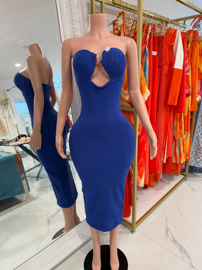 Coastline gal Midi Dress