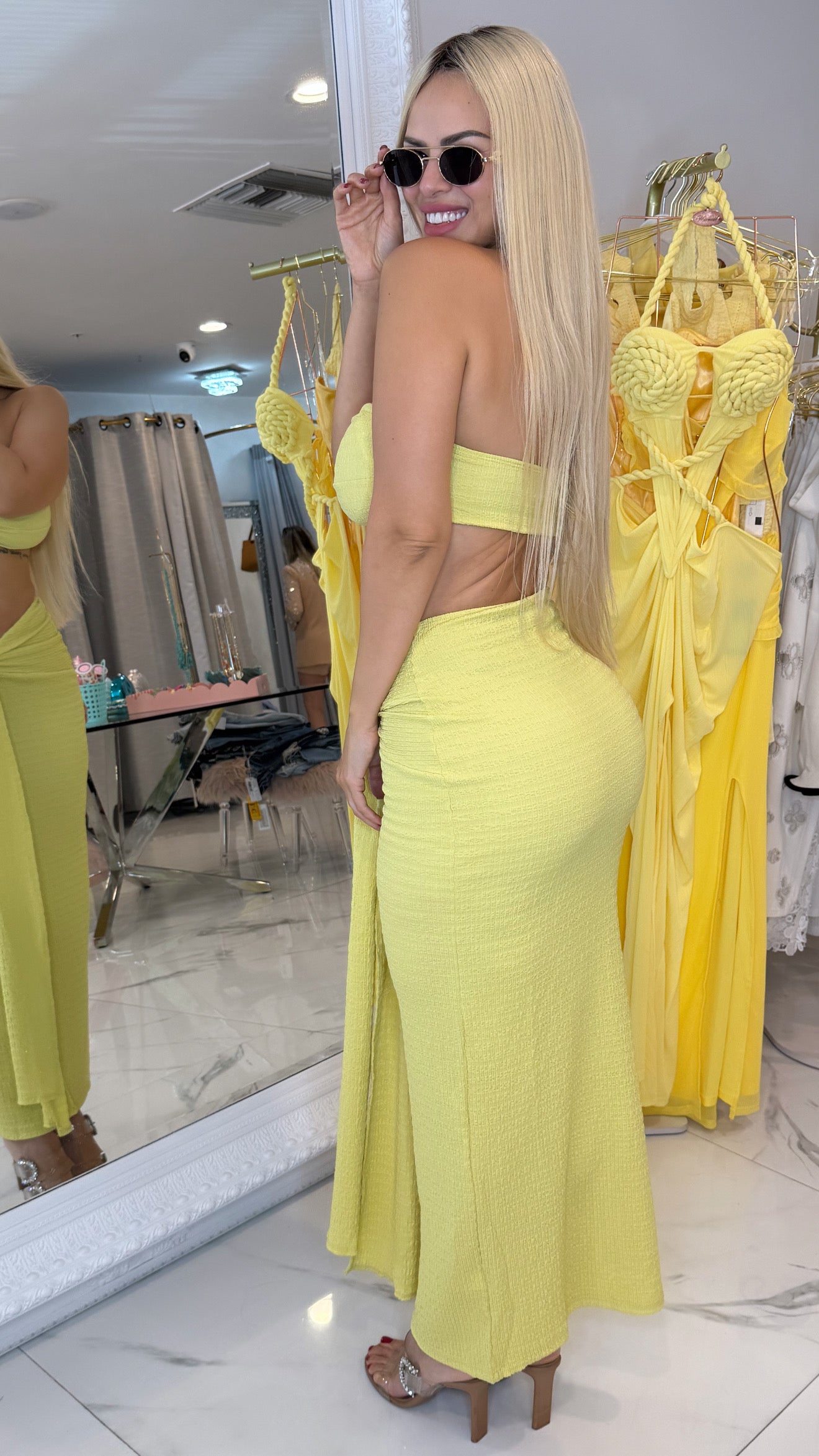 Net Intentions Skirt Set