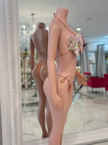Orchid Breeze Floral Bikini
