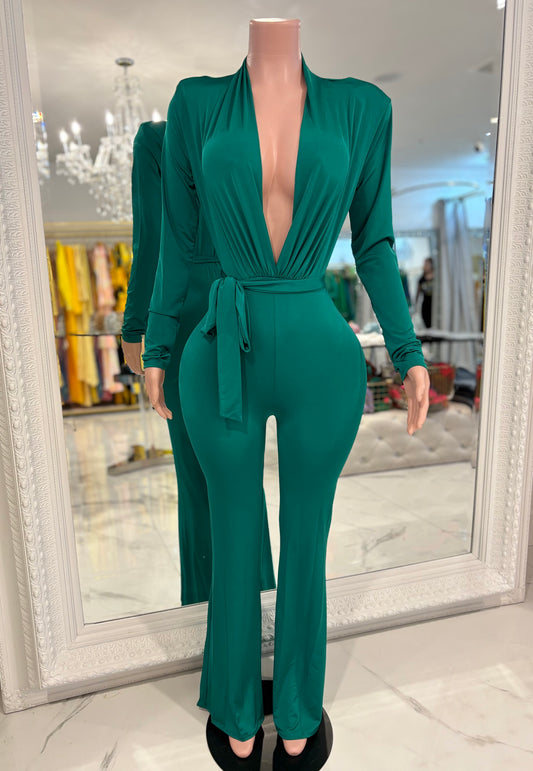 Jade Aura Jumpsuit Green