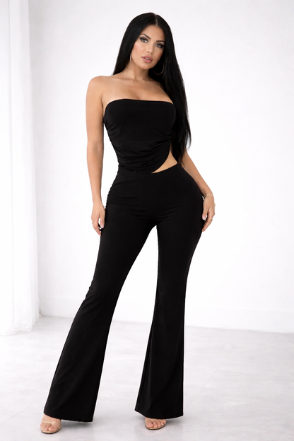Happy Hour Jumpsuit Black