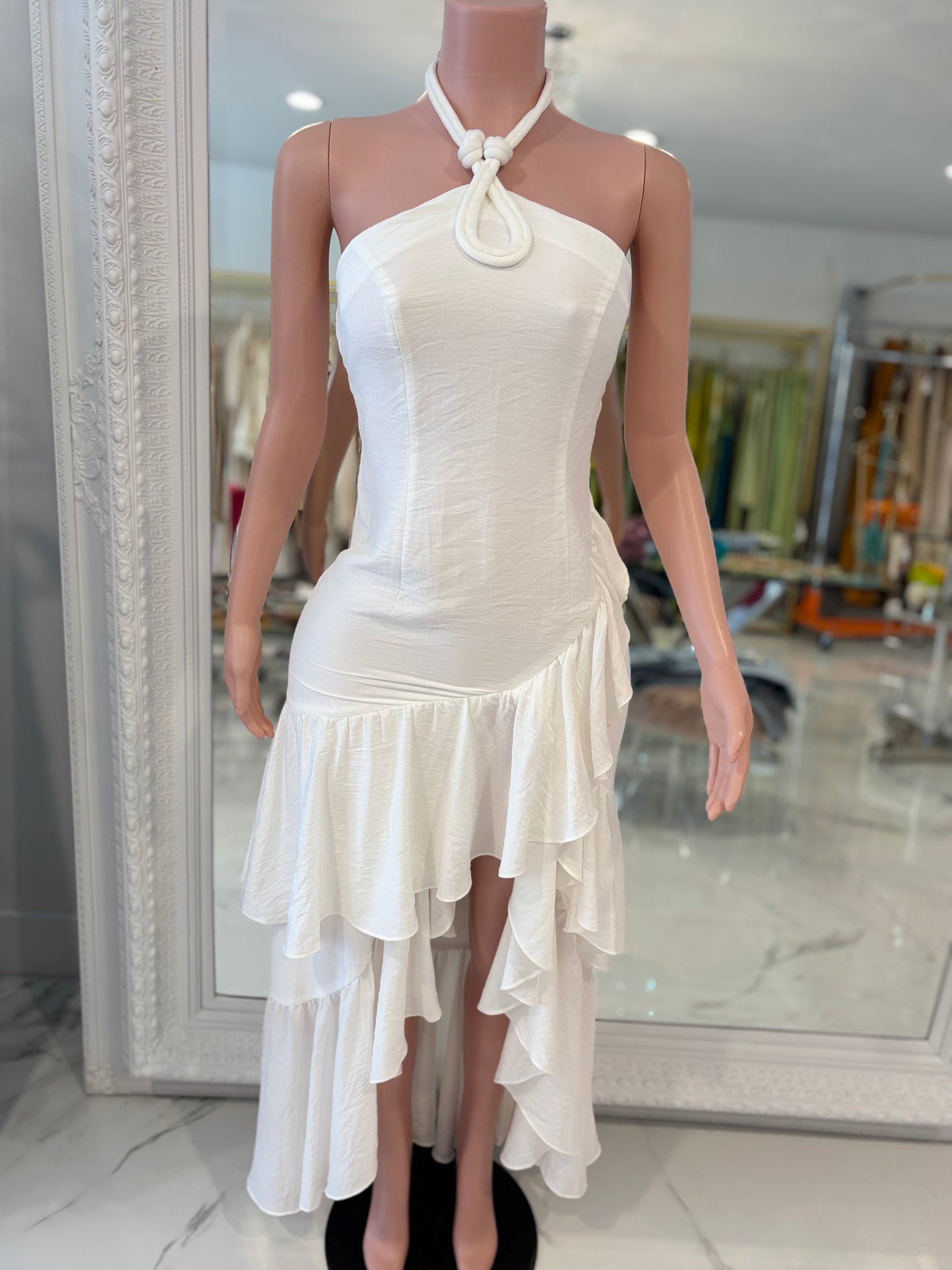 The Goddess in Me Maxi Dress White