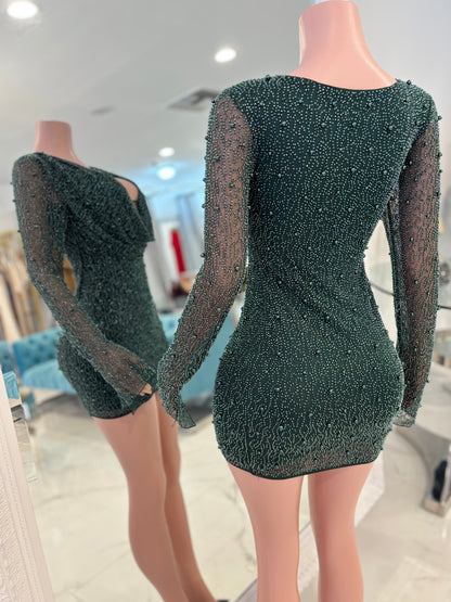 A New Look is Always Needed Mini Dress Green