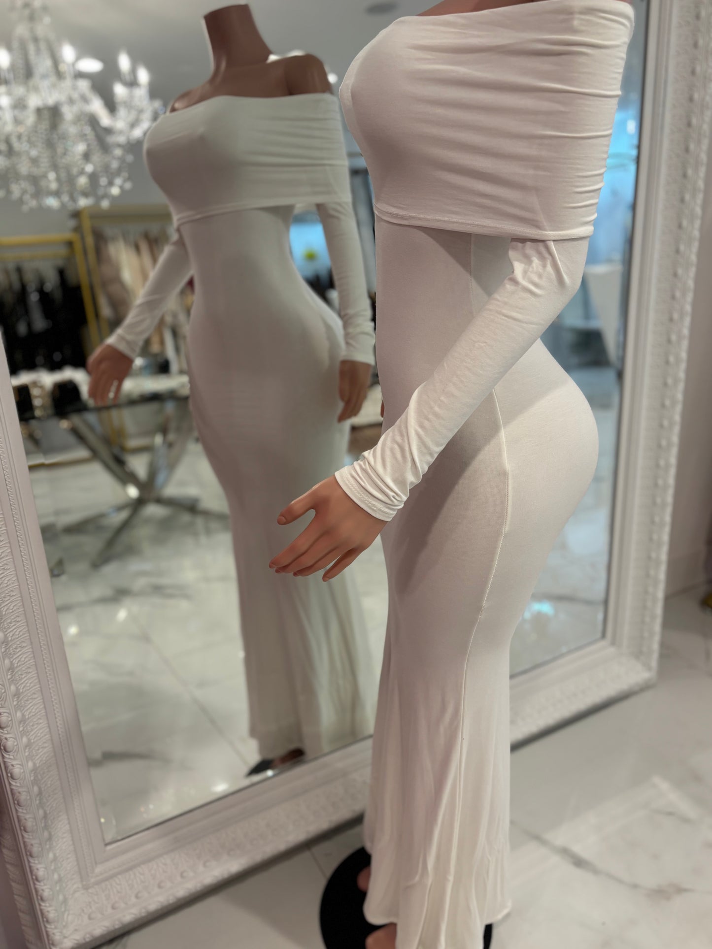 Casual Chic Maxi Dress White