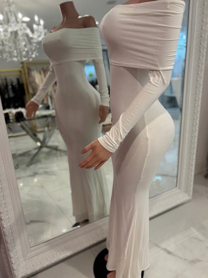 Casual Chic Maxi Dress White