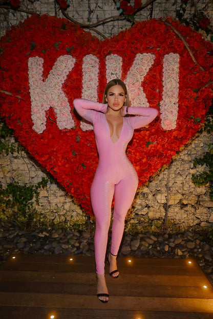 Light Night Party Jumpsuit 🌸🌸🌸