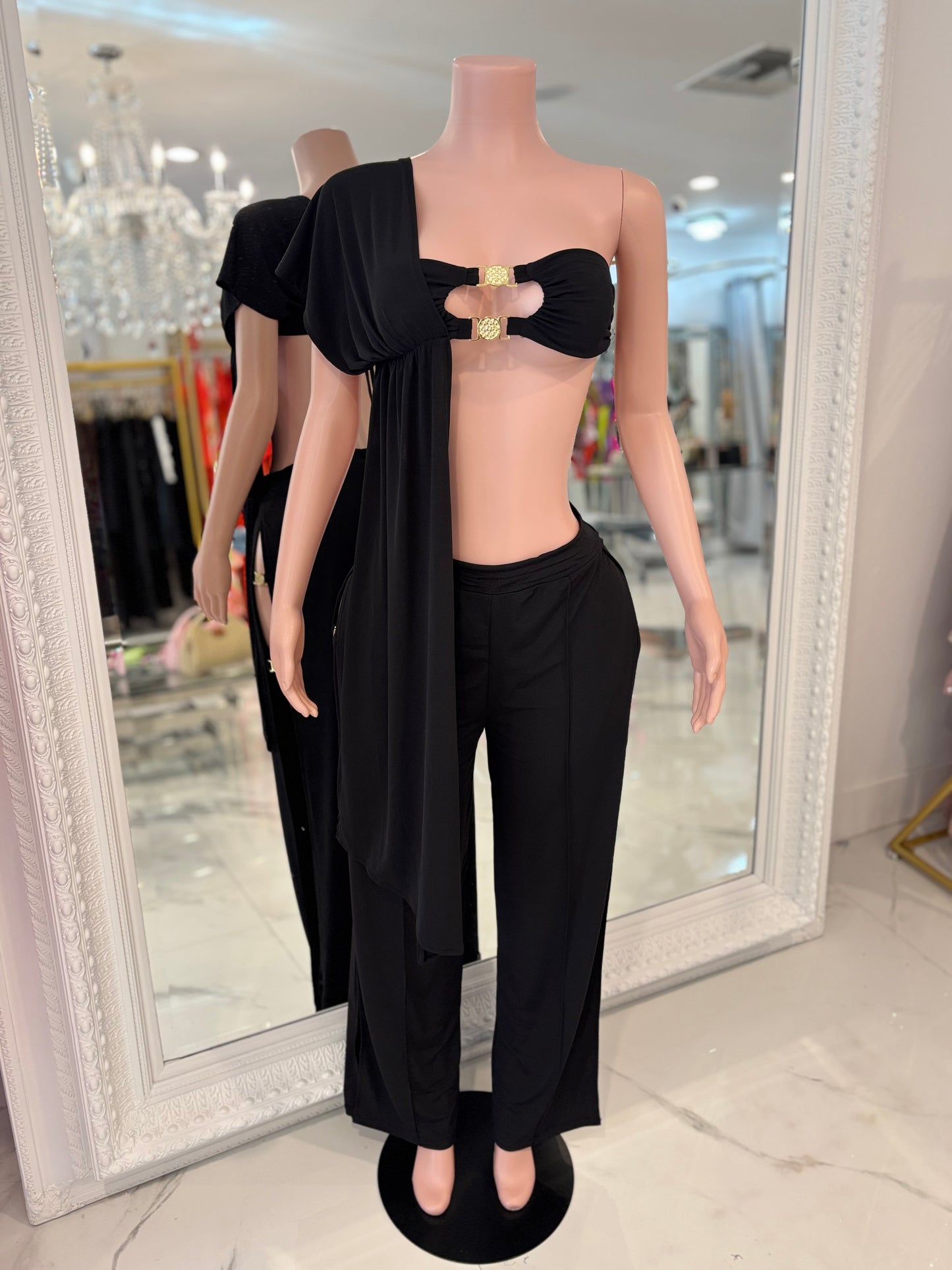 Muse Pant Set Black
