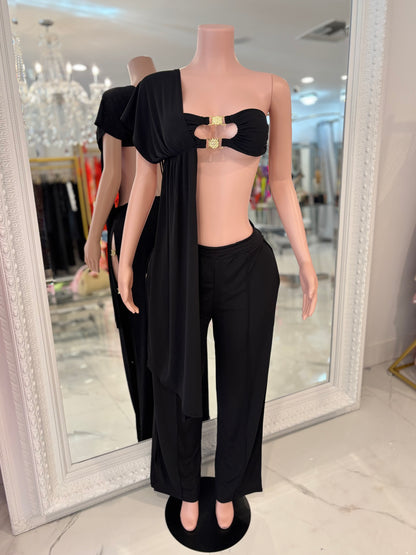 Muse Pant Set Black