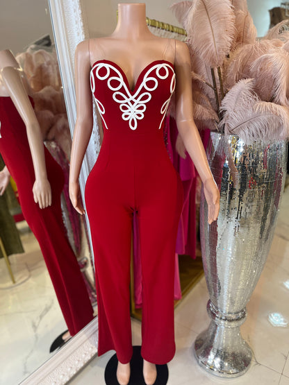 Spiral Seduction Jumpsuit