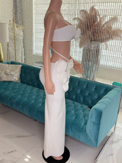 Rosas Skirt Set