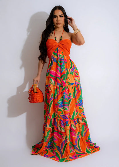 LOVELY LADY Maxi Dress