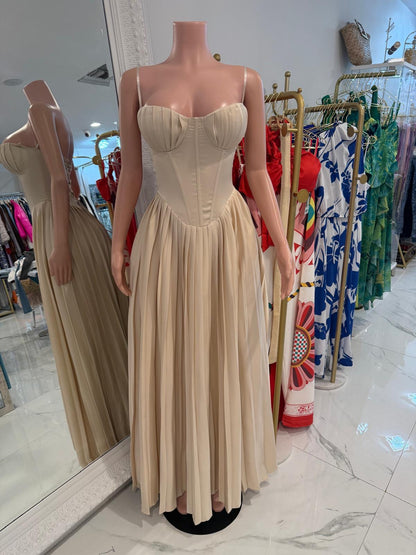 Elegance Satin Maxi Dress