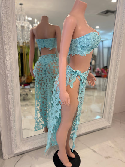 Lace Me Up Barbie Lace Skirt Set
