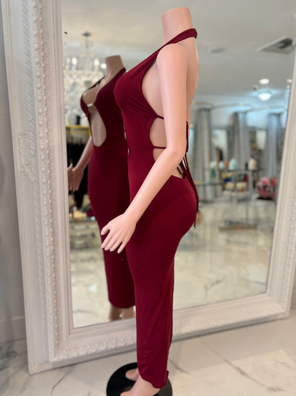 Aurora  Maxi Dress Red