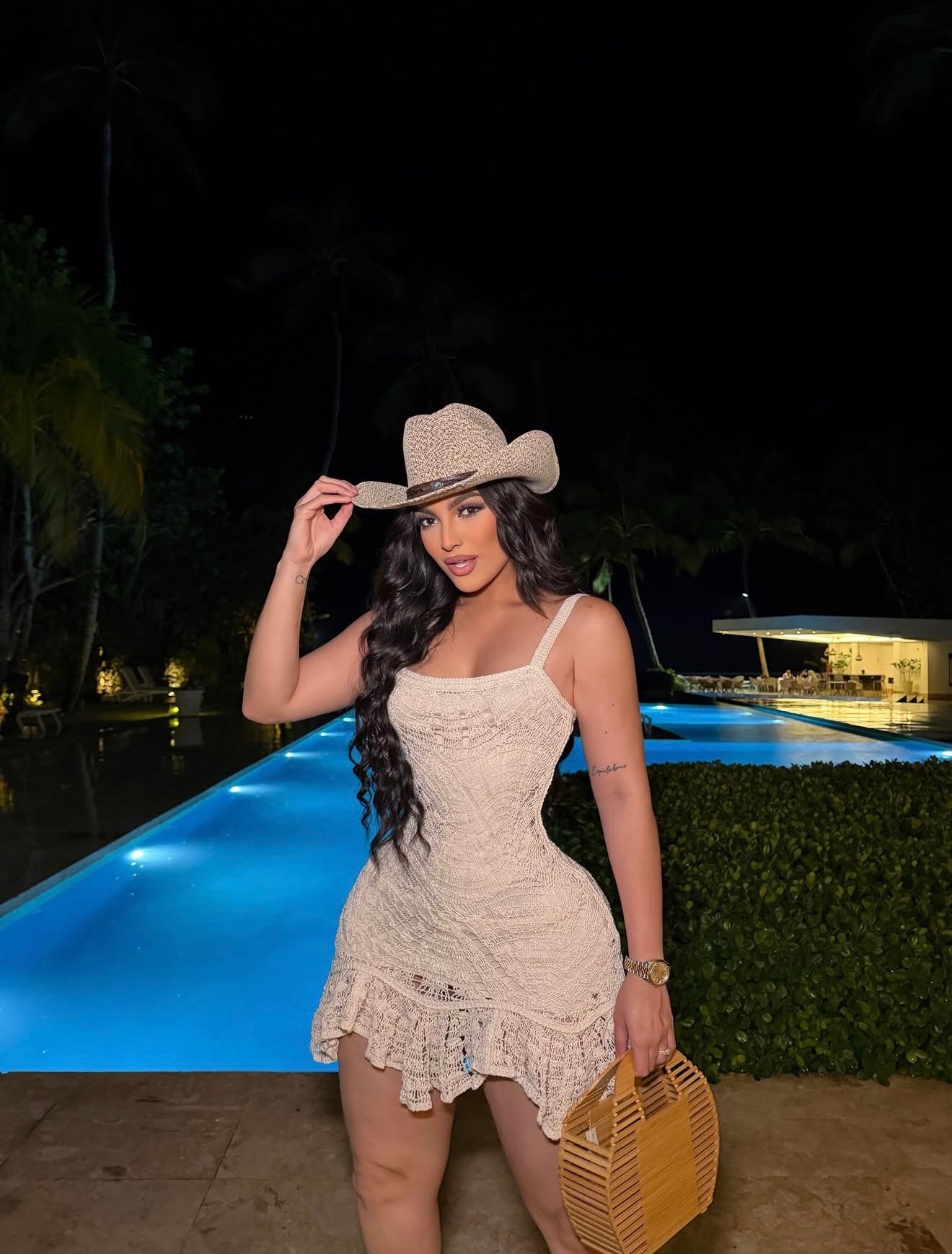 Bimini Mini Dress Nude