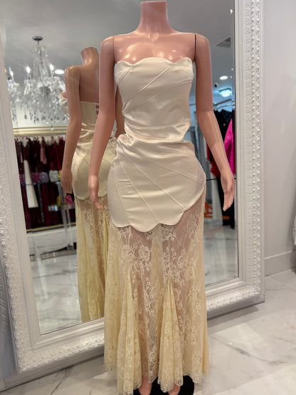 The Love is Mine Maxi Dress Beige