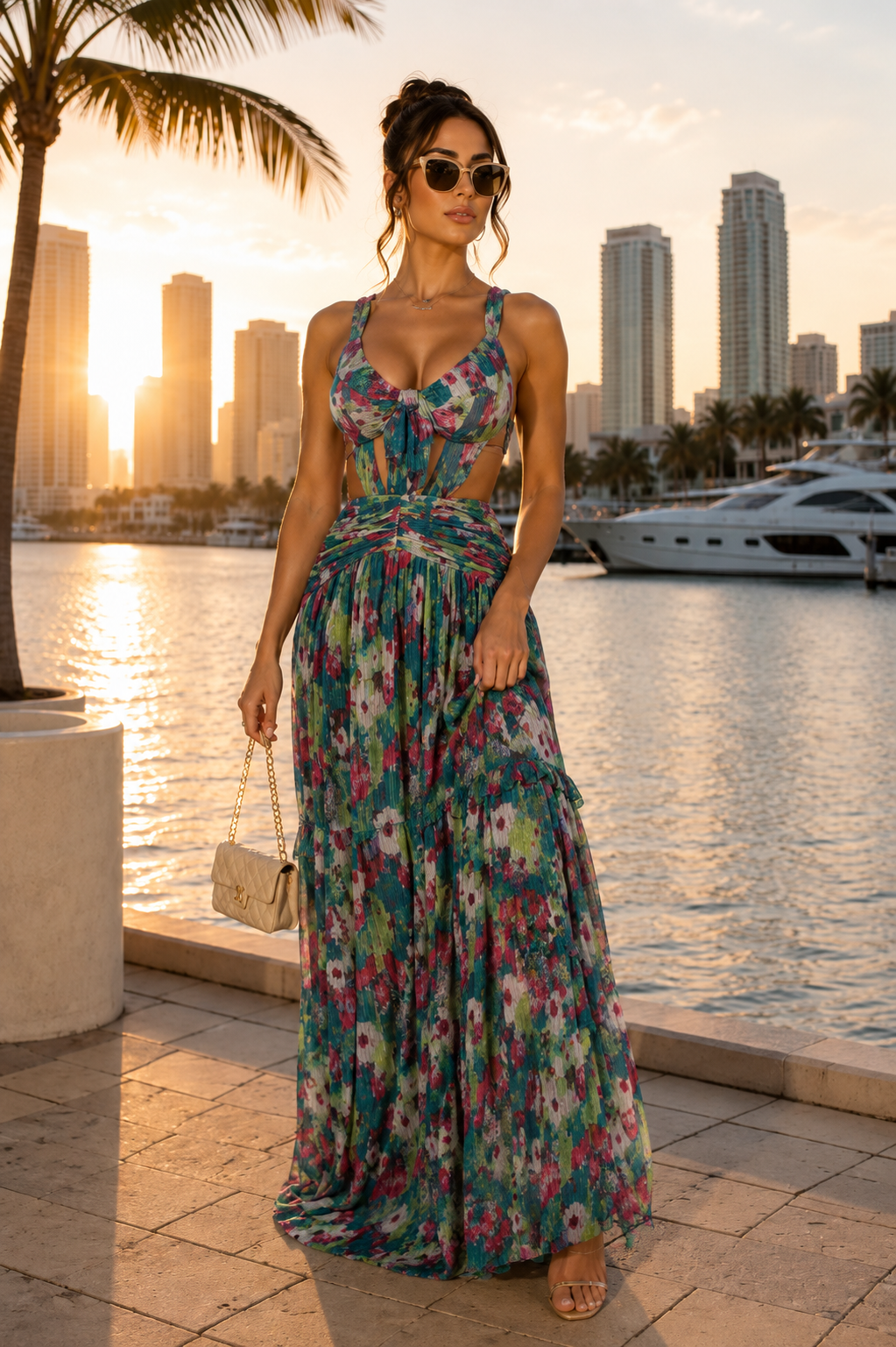 I’m Here For Spring Maxi Dress