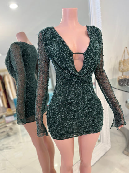 A New Look is Always Needed Mini Dress Green