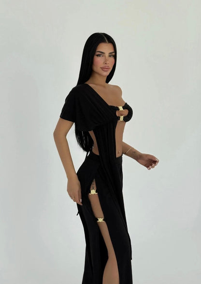 Muse Pant Set Black