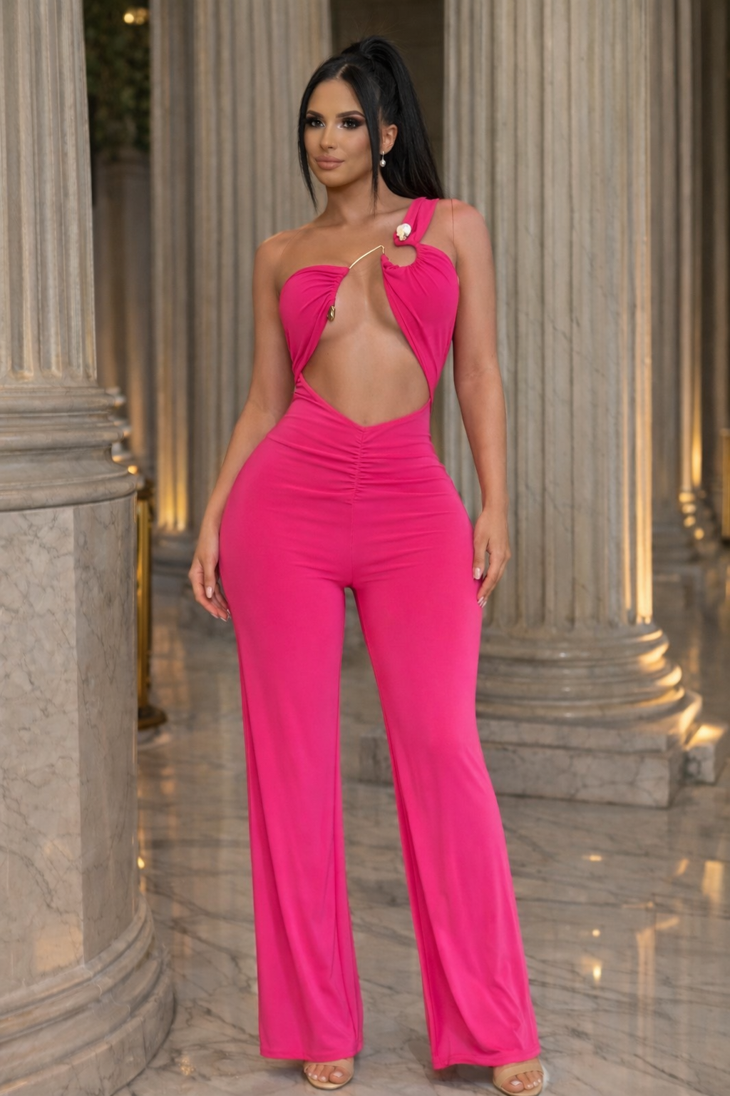 Different Jumpsuit Pink