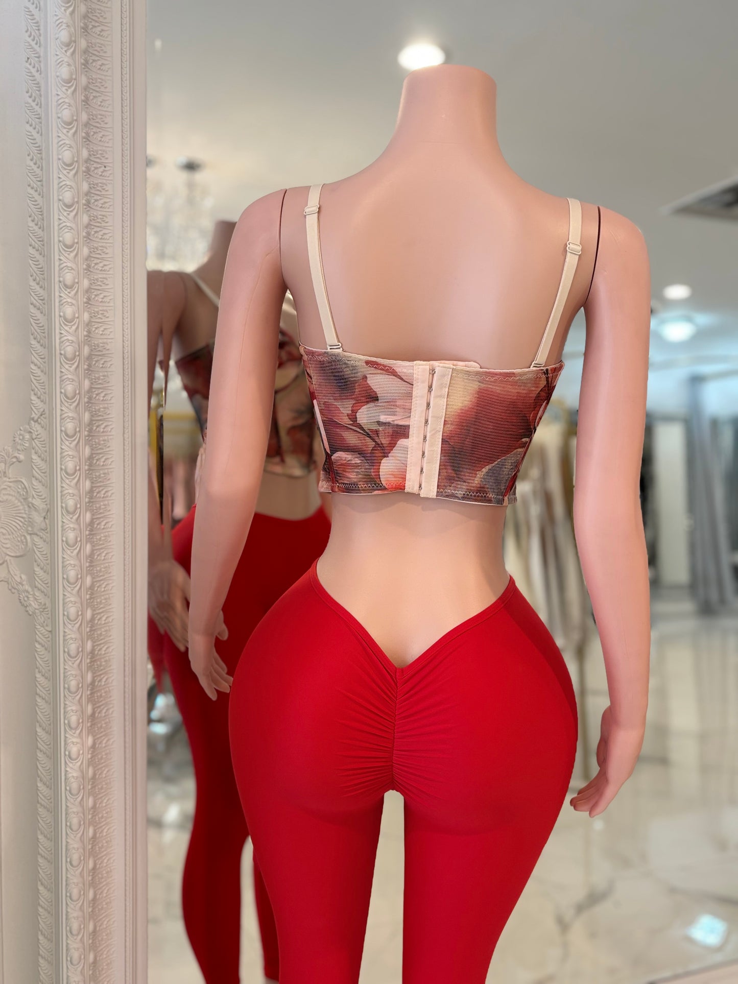 Floral Corset Top
