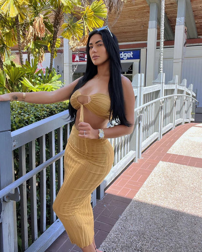 Let The Spring Come Skirts Set