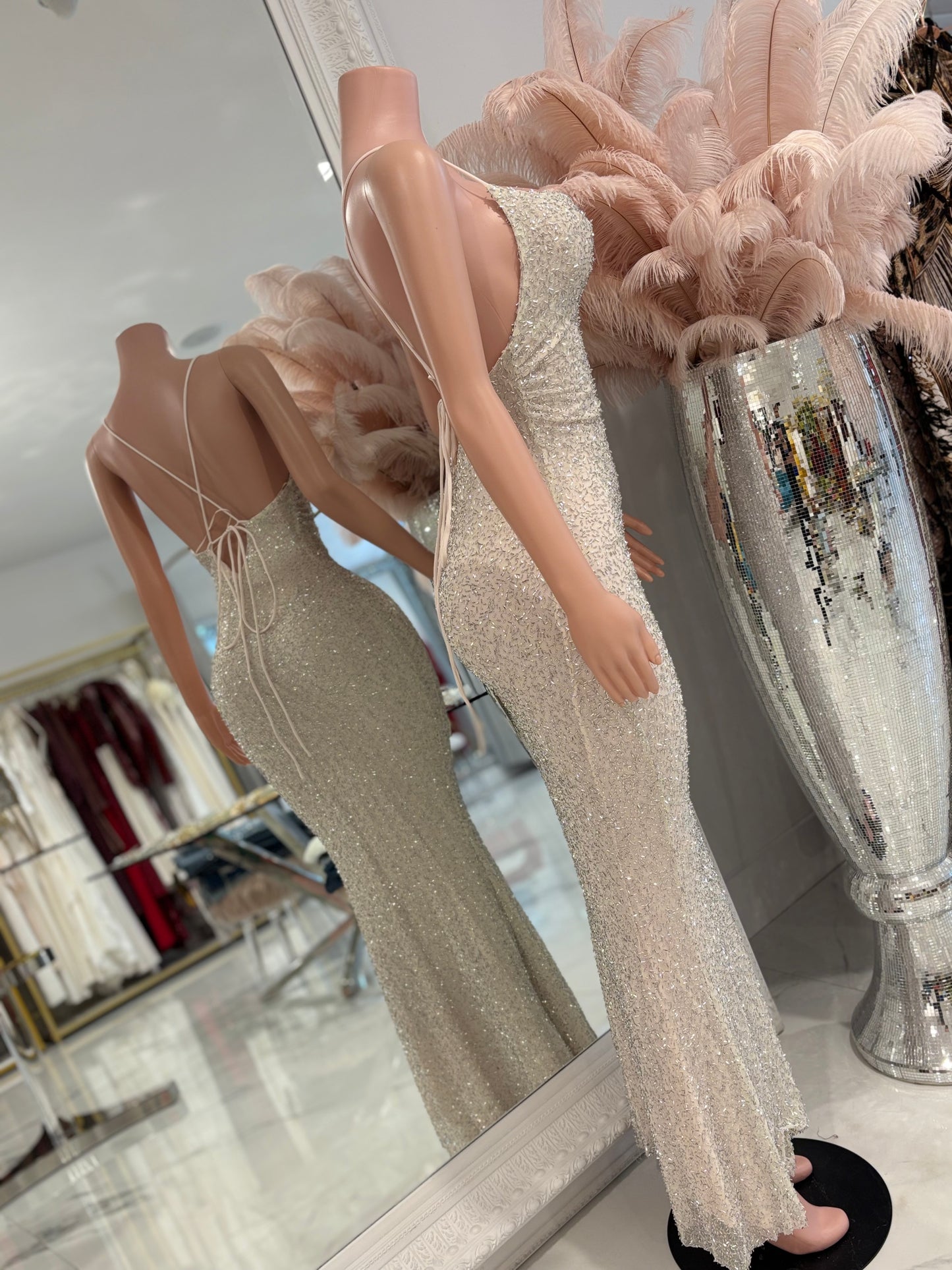 If Only I Had You Maxi Dress White